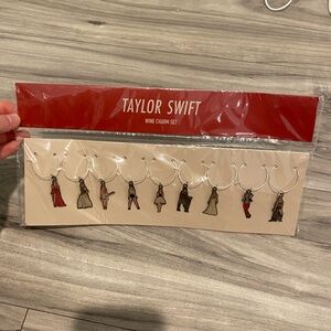 RARE Taylor Swift Red Era Wine Charms NEW IN PACKAGE